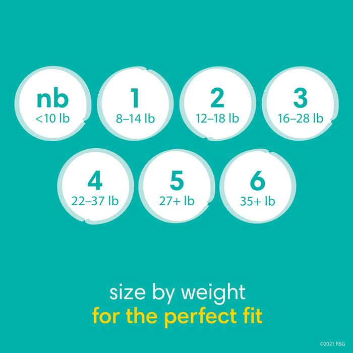 Pampers Baby Dry Diapers Size 1-44 Count