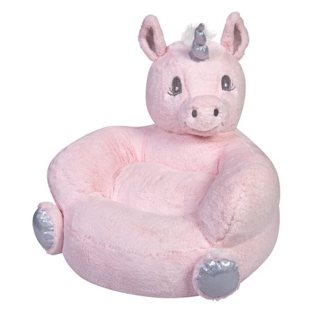 Trend Lab Toddler Plush Pink Unicorn Character Chair