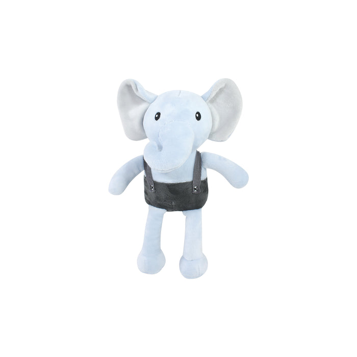 Hudson Baby Infant Boy Plush Bathrobe and Toy Set, Bowtie Elephant, One Size