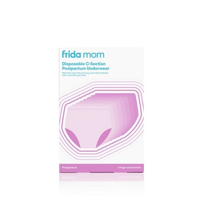 FridaBaby Mom Postpartum Recovery Essentials Kit | Disposable Underwear,  Ice Maxi Absorbency Pads, Cooling Witch Hazel Medicated Pad Liners,  Perineal