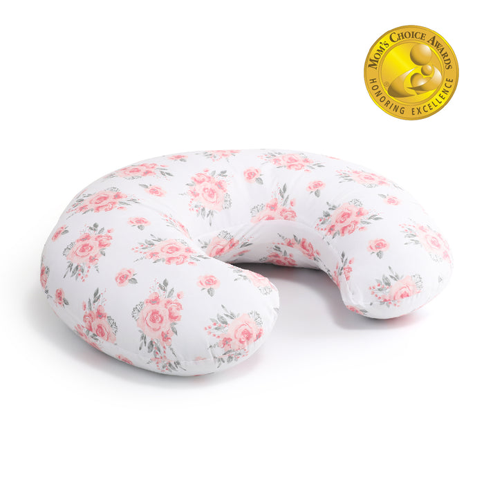 The Peanutshell Floral Rose Nursing Pillow