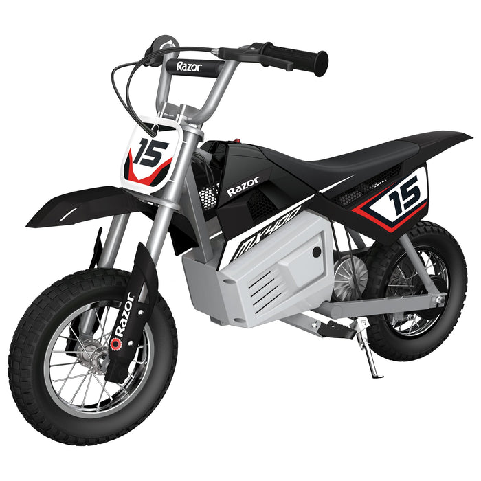 Razor MX400 Dirt Rocket 24V Electric Toy Motocross Motorcycle Dirt Bike, Black