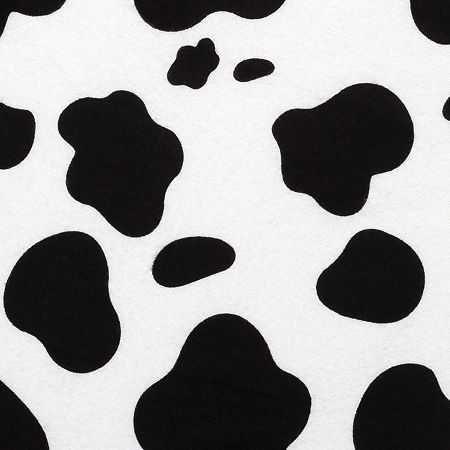 Trend Lab Cow Print Flannel Fitted Crib Sheet