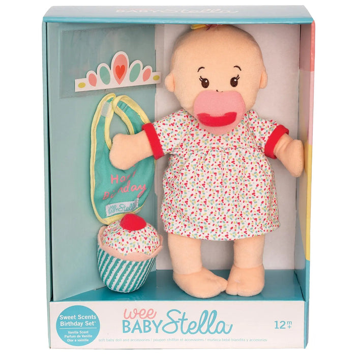 Manhattan Toy Company Wee Baby Stella Sweet Scents Birthday Set