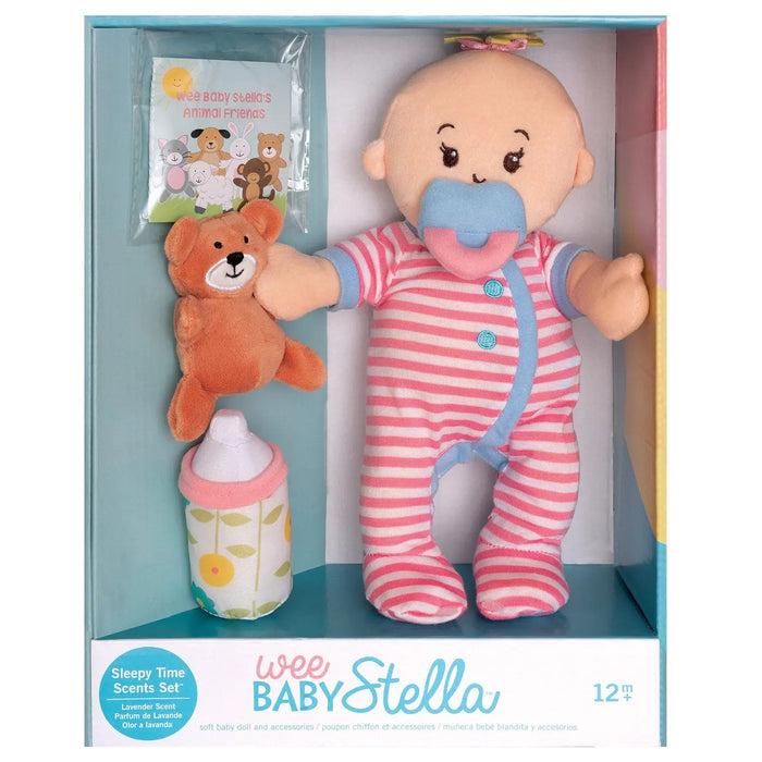 Manhattan Toy Company Wee Baby Stella Peach Sleepy Time Scents Set