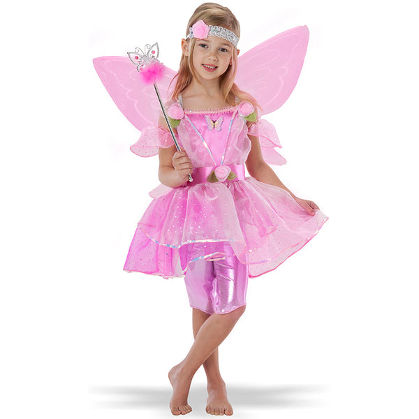 Teetot Pink Flower Fairy Costume