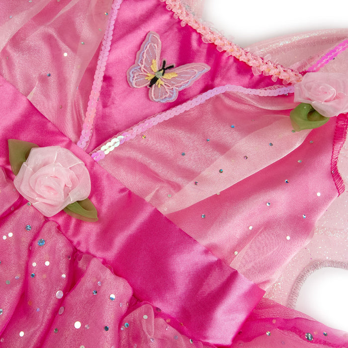 Teetot Pink Flower Fairy Costume