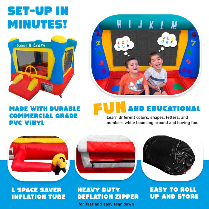 HullaBalloo Bounce N Learn Bounce House