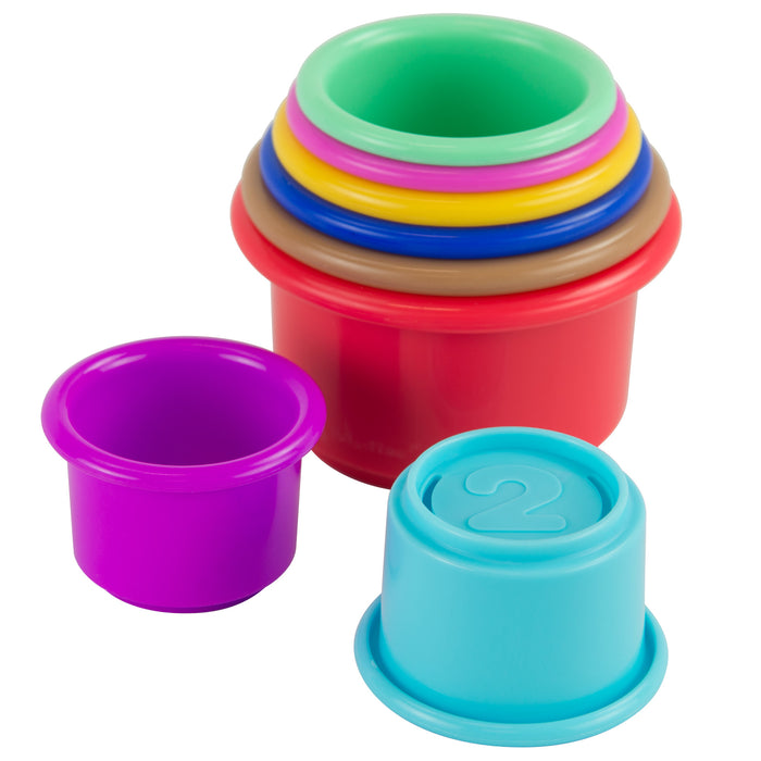 Lamaze Pile & Play Stacking Cups - 8ct