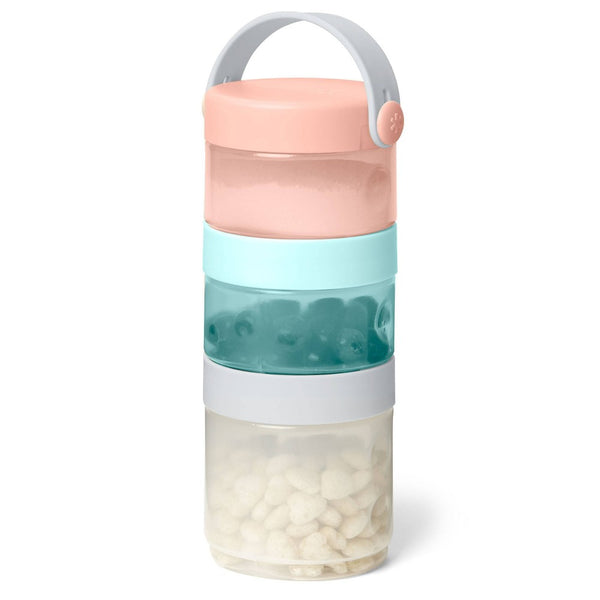 Skip Hop Grab & Go Stackable Formula to Food Container Set