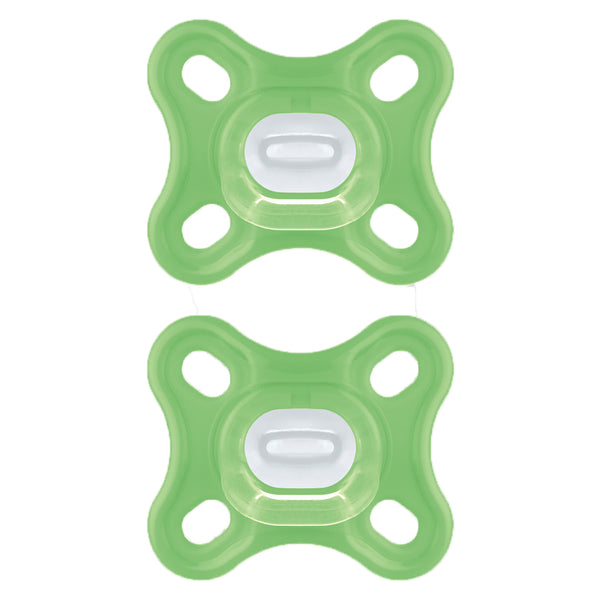 MAM Comfort Pacifier, 0-4 Months, Unisex, 2 pack