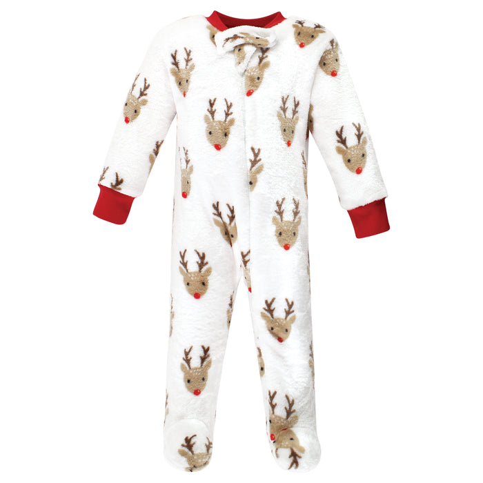 Hudson Baby Plush Sleep and Play, Rudolph, 2-Pack