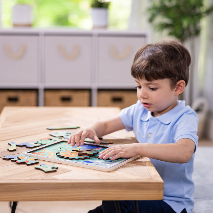 Melissa & Doug Under water Wooden Gear Puzzle