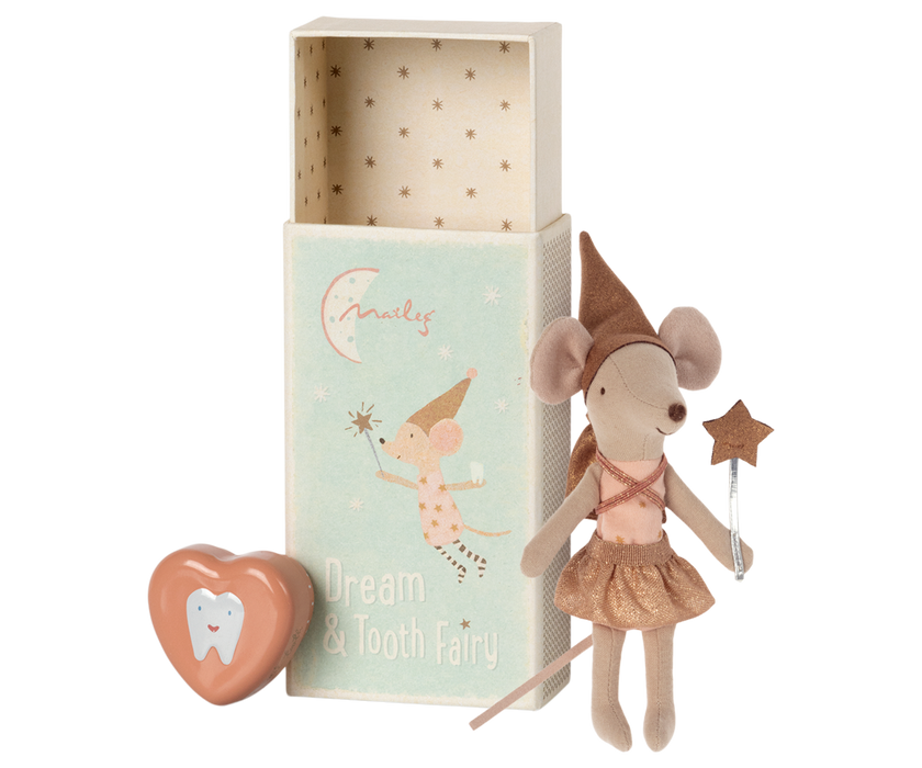 Maileg Tooth Fairy Mouse, Rose