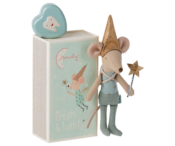 Maileg Tooth Fairy Mouse, Blue