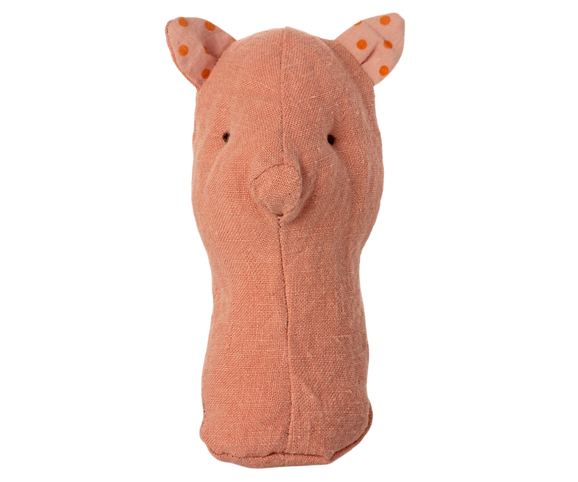 Maileg Lullaby Friend Rattles, Piggy