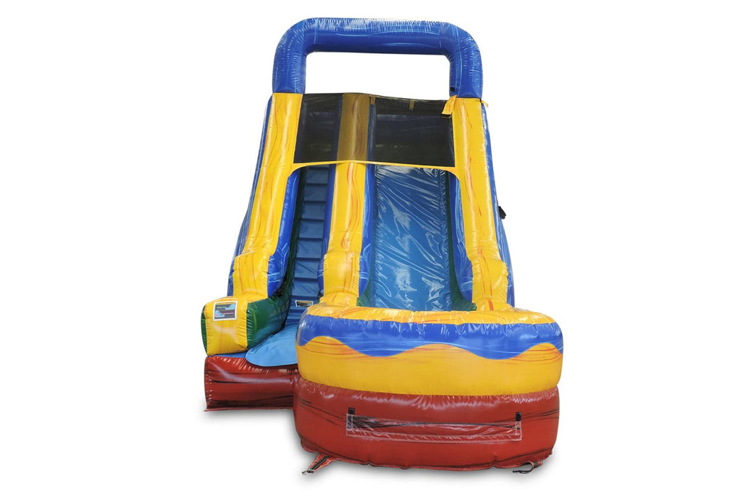 HullaBalloo 12' Fun Inflatable Slide Wet/Dry