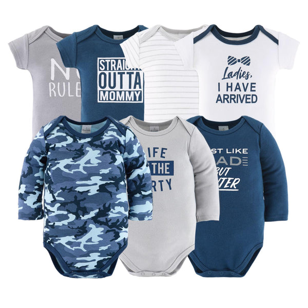 The Peanutshell 23 Piece Layette Set in Blue Camo