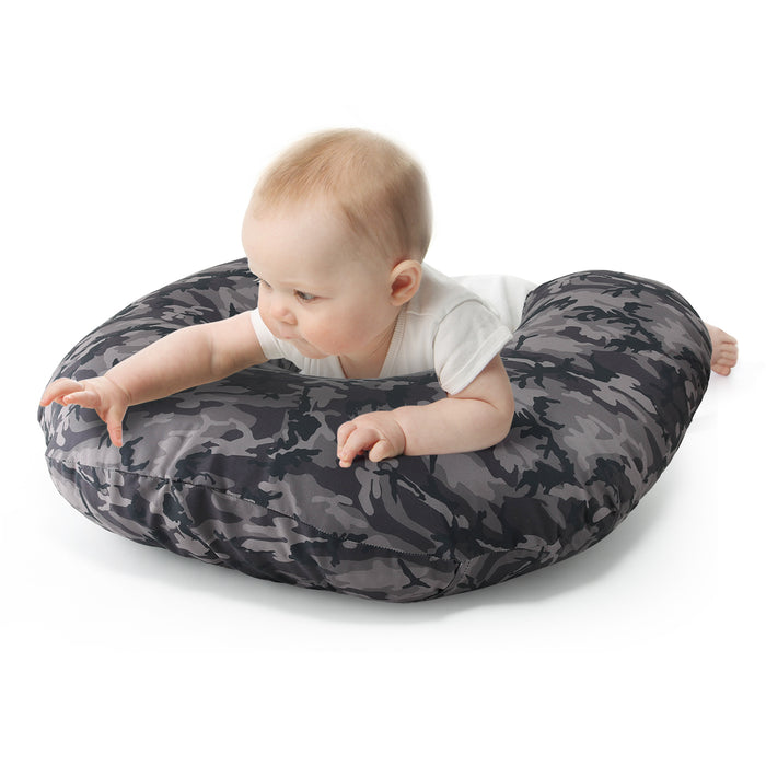 The Peanutshell Camo Nursing PIllow