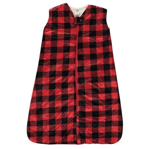 Hudson Baby Mink with Faux Shearling Inner Wearable Blanket, Buffalo Plaid