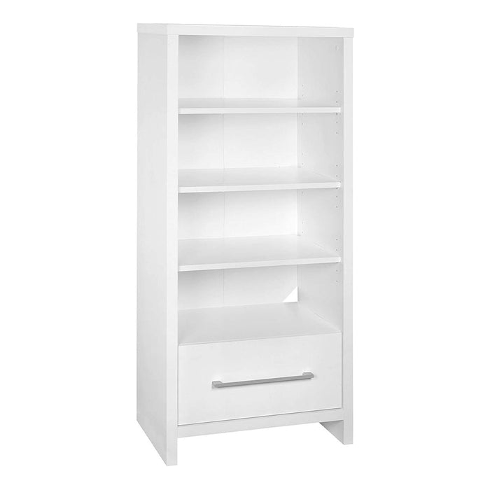 ClosetMaid 165100 Decorative Storage Tower Bookcase with Drawer, White (2 Pack)