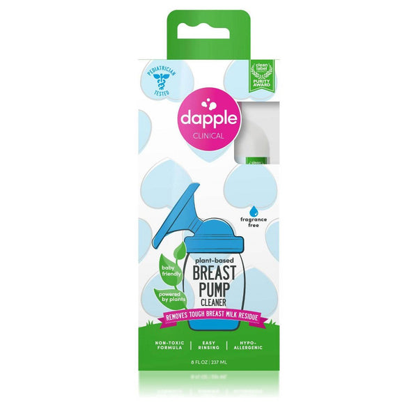 Dapple Baby Breast Pump Cleaner Fragrance Free - 8 Fl Oz