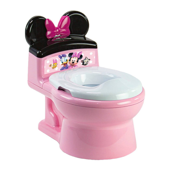 The First Years Disney Minnie Mouse 2-in-1 Potty Training Toddler Toilet and Training Seat