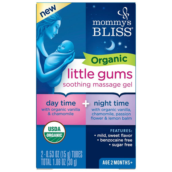 Mommy’s Bliss® Organic Little Gums Soothing Massage Gel Day/Night .53 OZ