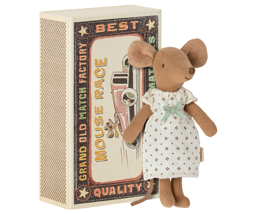 Maileg Big Sister Mouse in Box - Nightgown