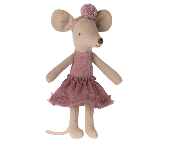 Maileg Ballerina Mouse, Big Sister - Heather