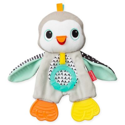 Infantino Cuddly Teether - Penguin