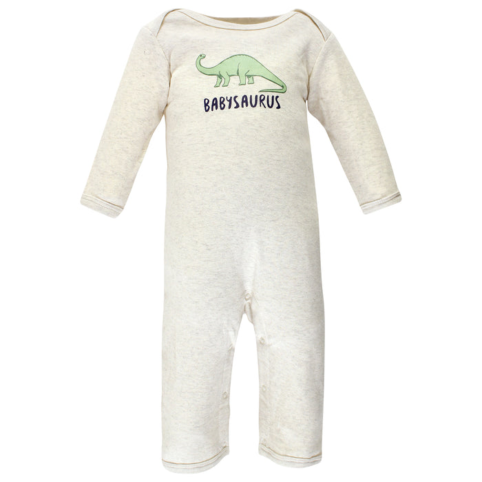 Hudson Baby Infant Boy Cotton Coveralls, Dinosaur Explorer