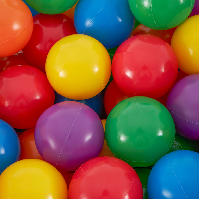 Intex Plastic Multi-Colored Balls for Bounce Houses (100 Large & 100 Small)