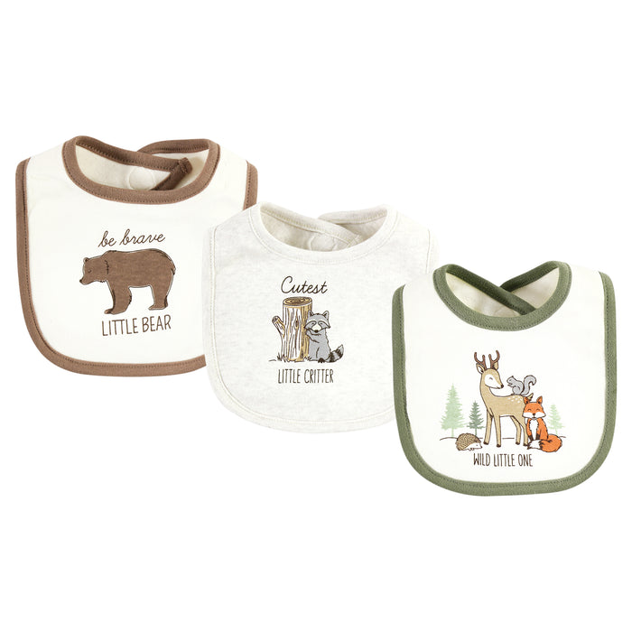 Hudson Baby Layette Baby Starter Set 25-Piece, Forest Animals