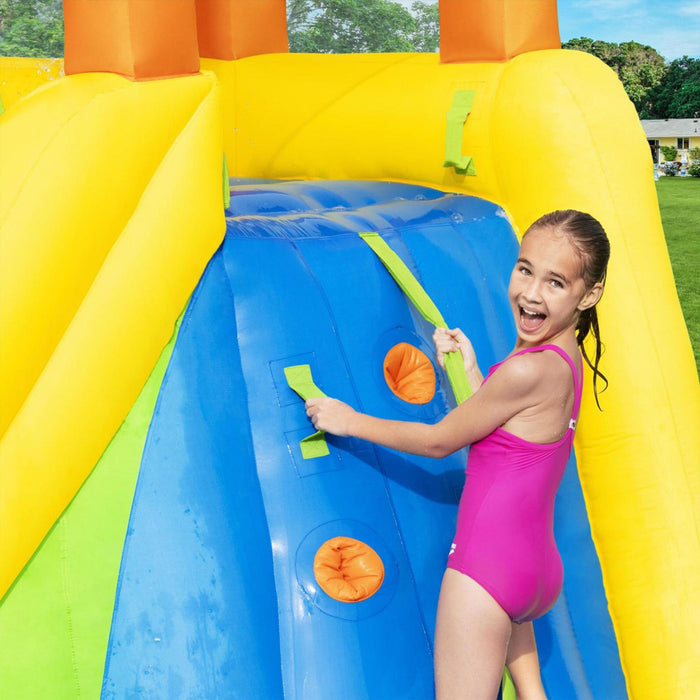 Bestway H2OGO! Mount Splashmore Kids Outdoor Inflatable Water Slide Splash Park