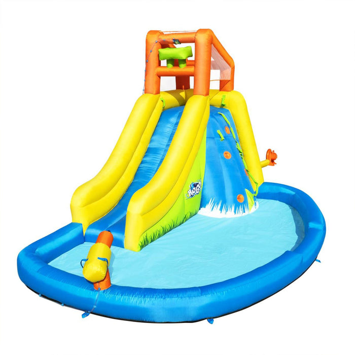 Bestway H2OGO! Mount Splashmore Kids Outdoor Inflatable Water Slide Splash Park