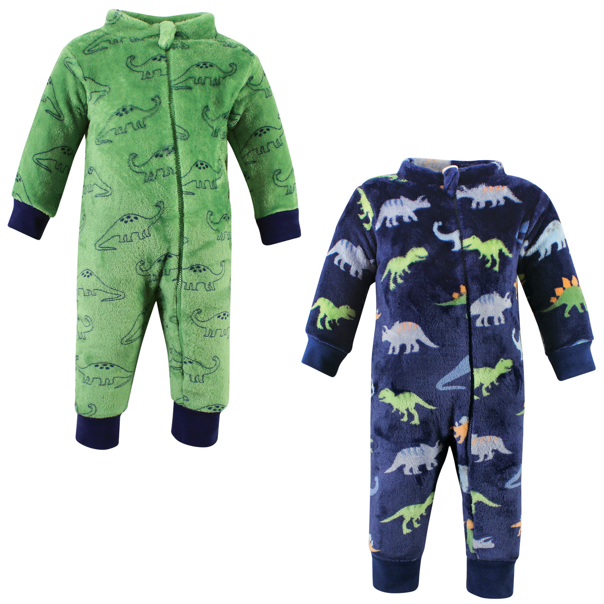 Hudson Baby Infant Boy Plush Jumpsuits, Dinosaurs — buybuy BABY