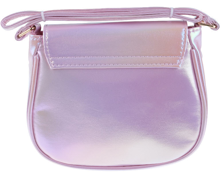 Capelli of New York Iridescent Shoulder Saddle Bag