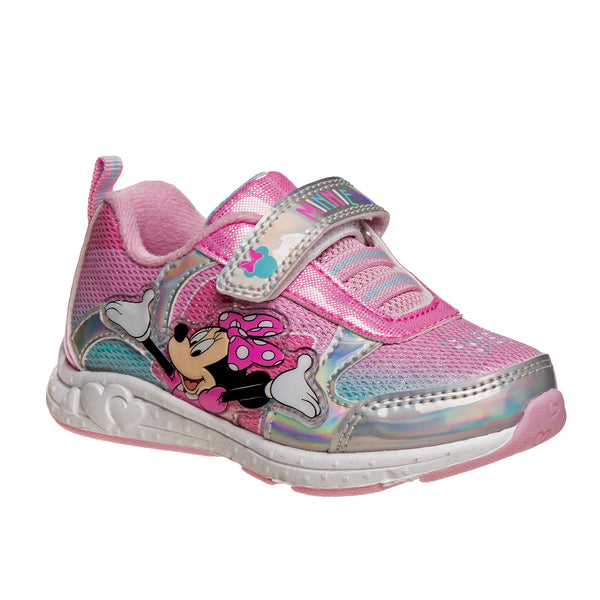 Disney Minnie Mouse Girls Light Up Sneakers