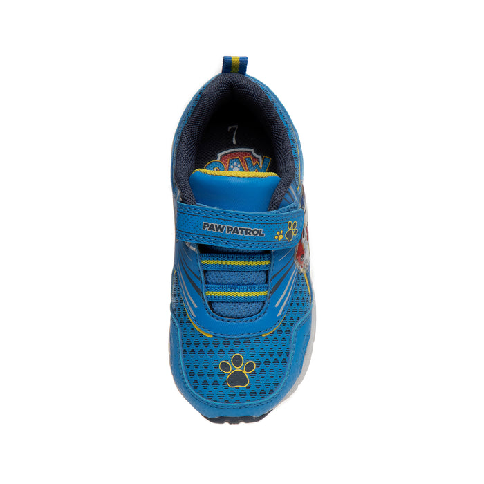 Nickelodeon Paw Patrol Boys Sneakers with Two Red Lights Blue/Yellow