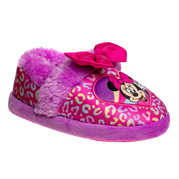 Disney Minnie Mouse Girls Slippers Fuchsia/Purple