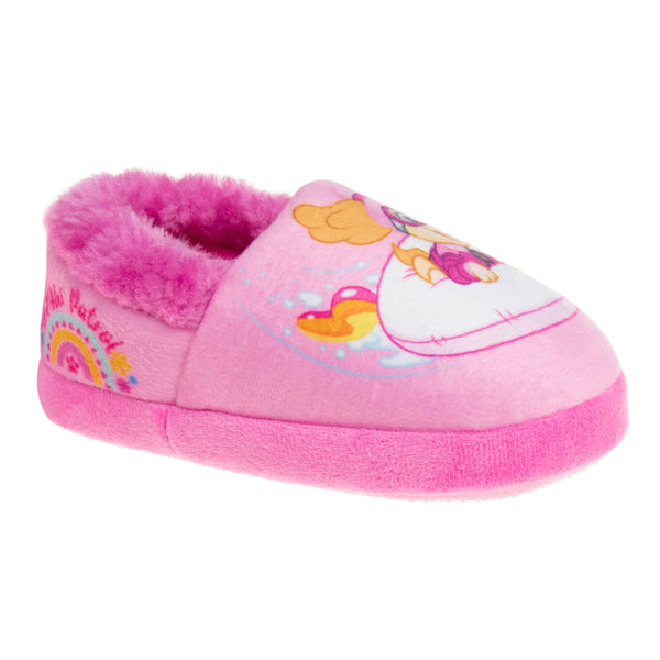 Nickelodeon Paw Patrol Everest and Skye Girls Slippers Pink