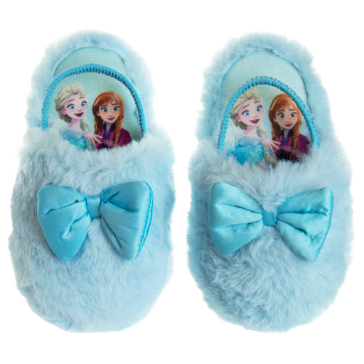 Disney Frozen Toddler Girls' Elastic Backstrap Slippers