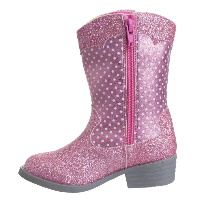 Disney Minnie Mouse Girls' Cowgirl Boots