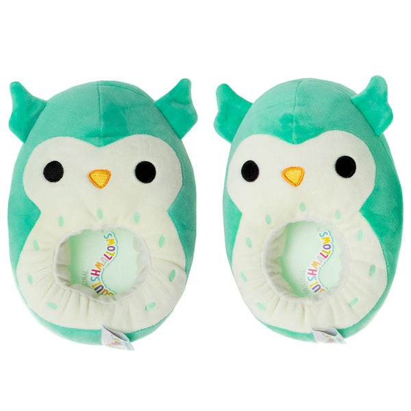 Josmo Squishmallows Plush Slippers Turquoise, Size 11-12