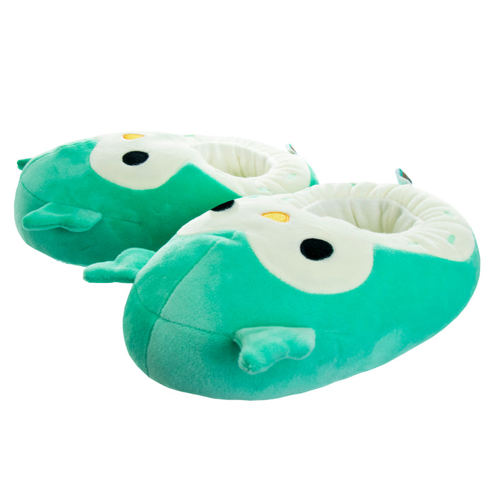 Josmo Squishmallows Plush Slippers Turquoise, Size 11-12