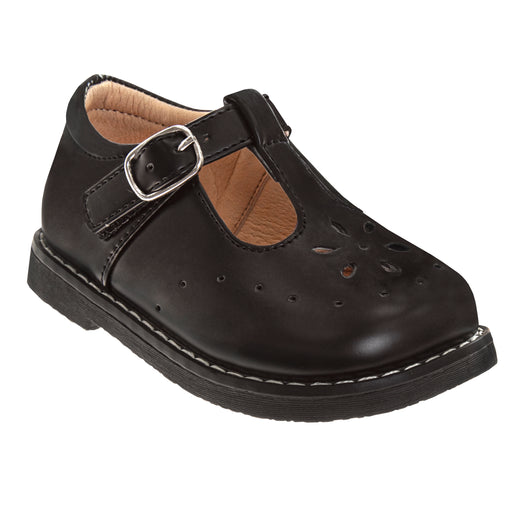 Josmo Girls' T-Strap Shoes. (Infant/Little Kids) Black
