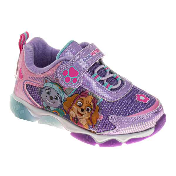 Nickelodeon Paw Patrol Girls' Light Up Sneakers (Toddler/Little Kids) Purple/Pink