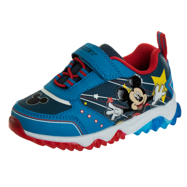 Josmo Disney Mickey Mouse Boys' Fashion Sneakers (Toddler/Little Kids) Blue