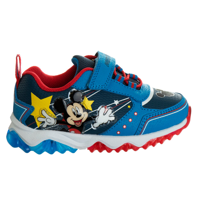 Josmo Disney Mickey Mouse Boys' Fashion Sneakers (Toddler/Little Kids) Blue